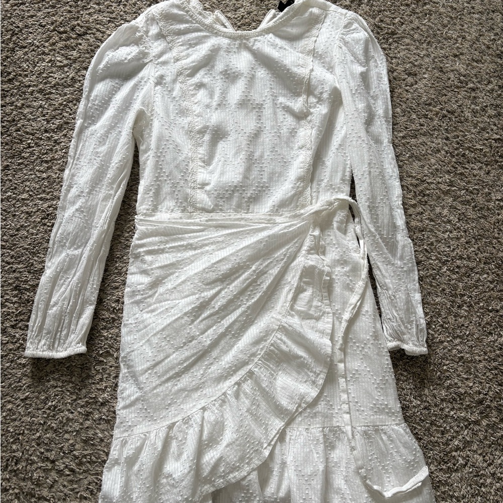 Elegant White J Crew Dress